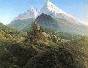 Caspar David Friedrich Der Watzmann oil painting